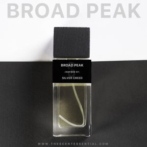 BROAD PEAK Niche Perfume - inspired by - Silver Mountain Water Creed